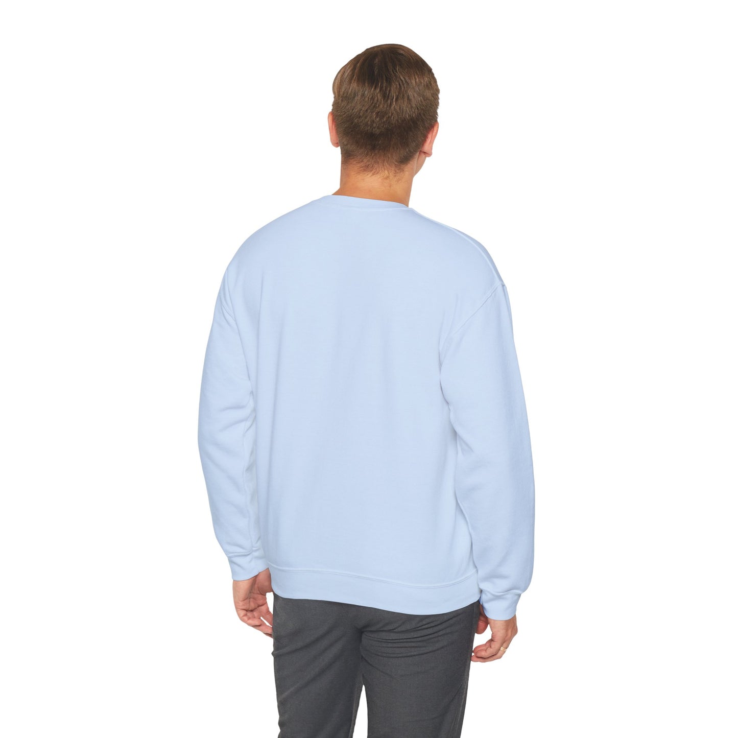 Men's Heavy Blend™ Crewneck Sweatshirt – Cozy, Durable, & Ethically Sourced Cotton Blend