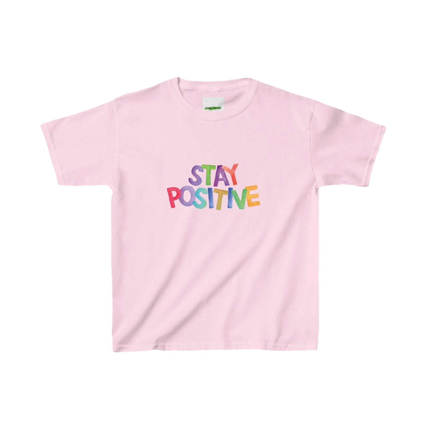 Kids Stay Positive Heavy Cotton Tee