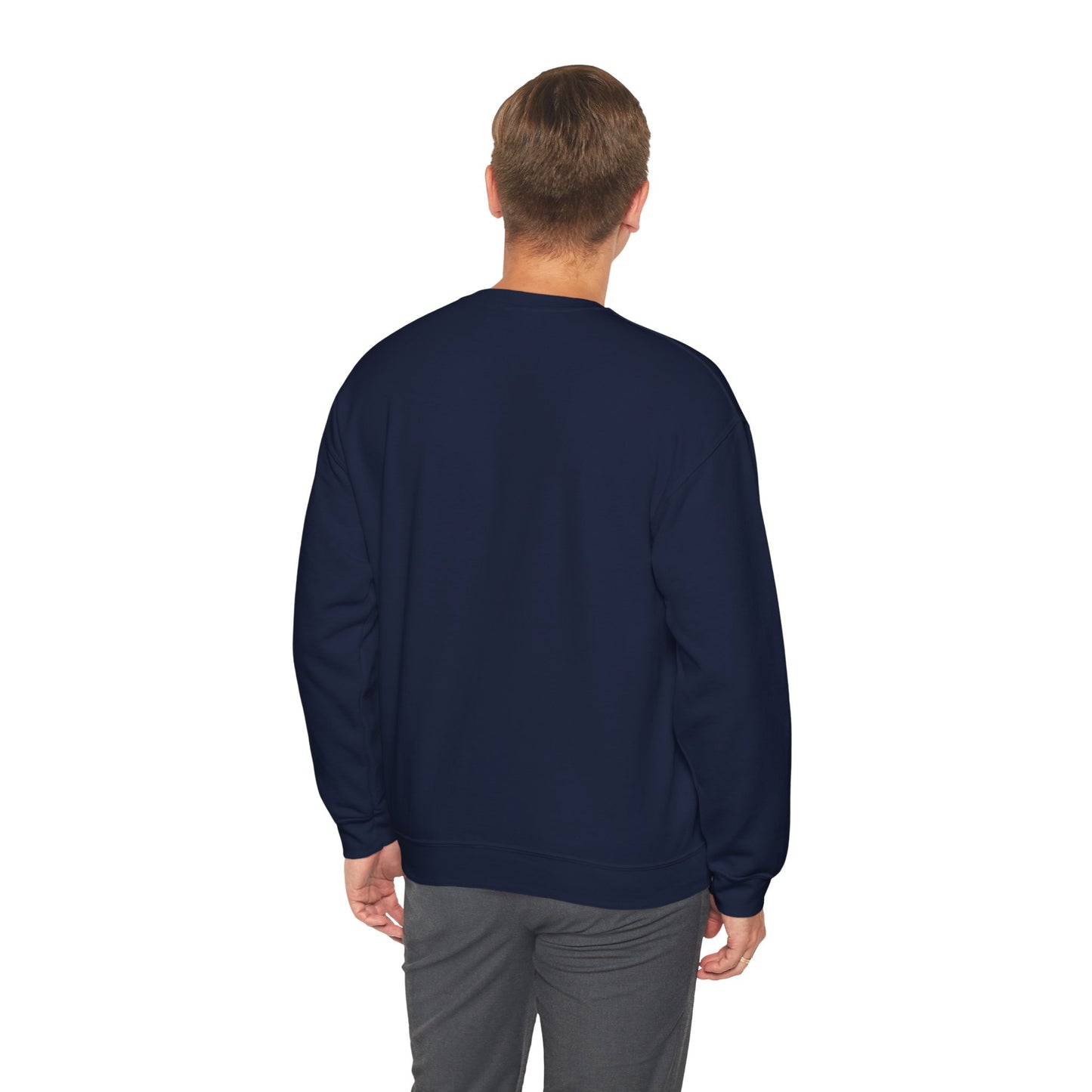 Men's Heavy Blend™ Crewneck Sweatshirt – Cozy, Durable, & Ethically Sourced Cotton Blend