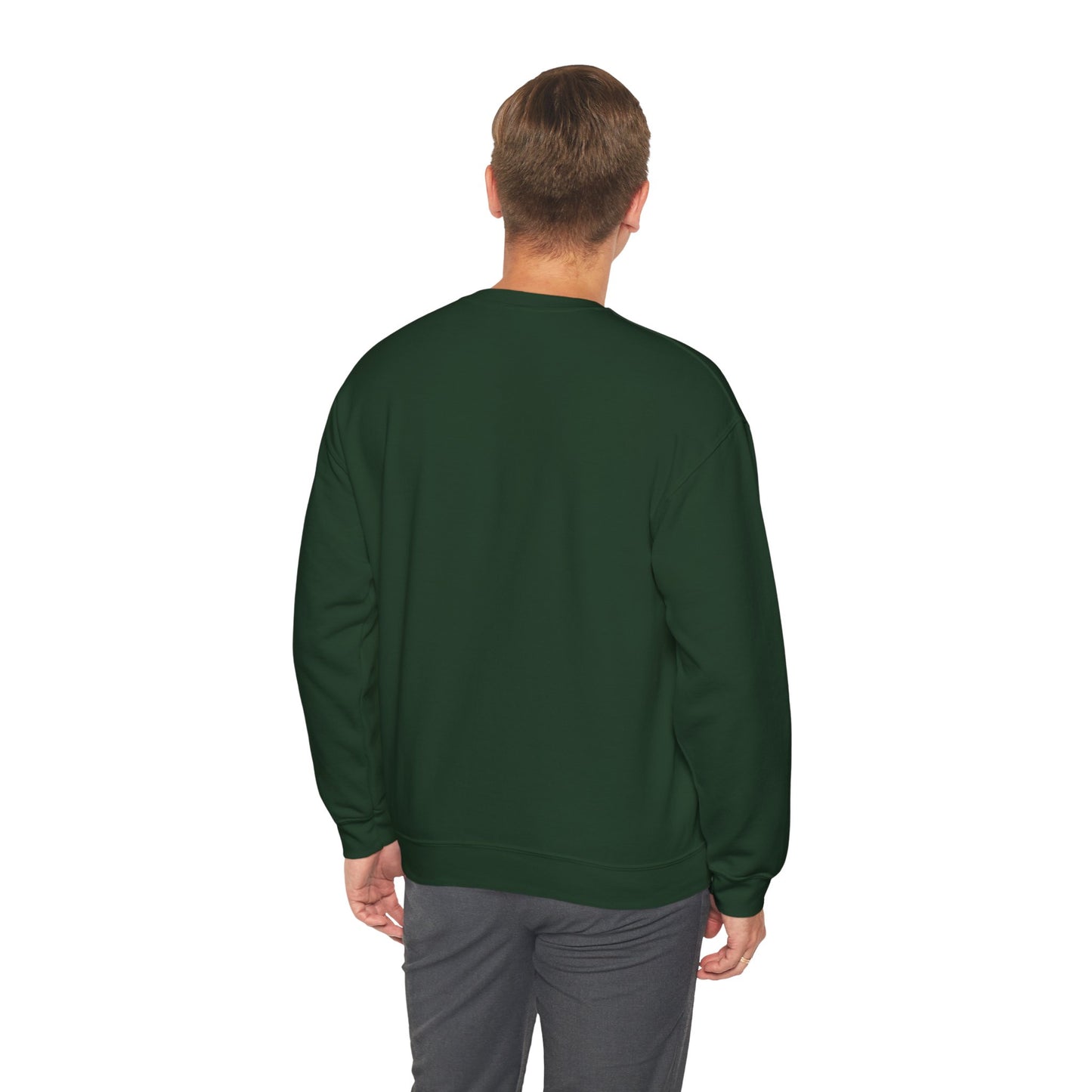 Men's Heavy Blend™ Crewneck Sweatshirt – Cozy, Durable, & Ethically Sourced Cotton Blend