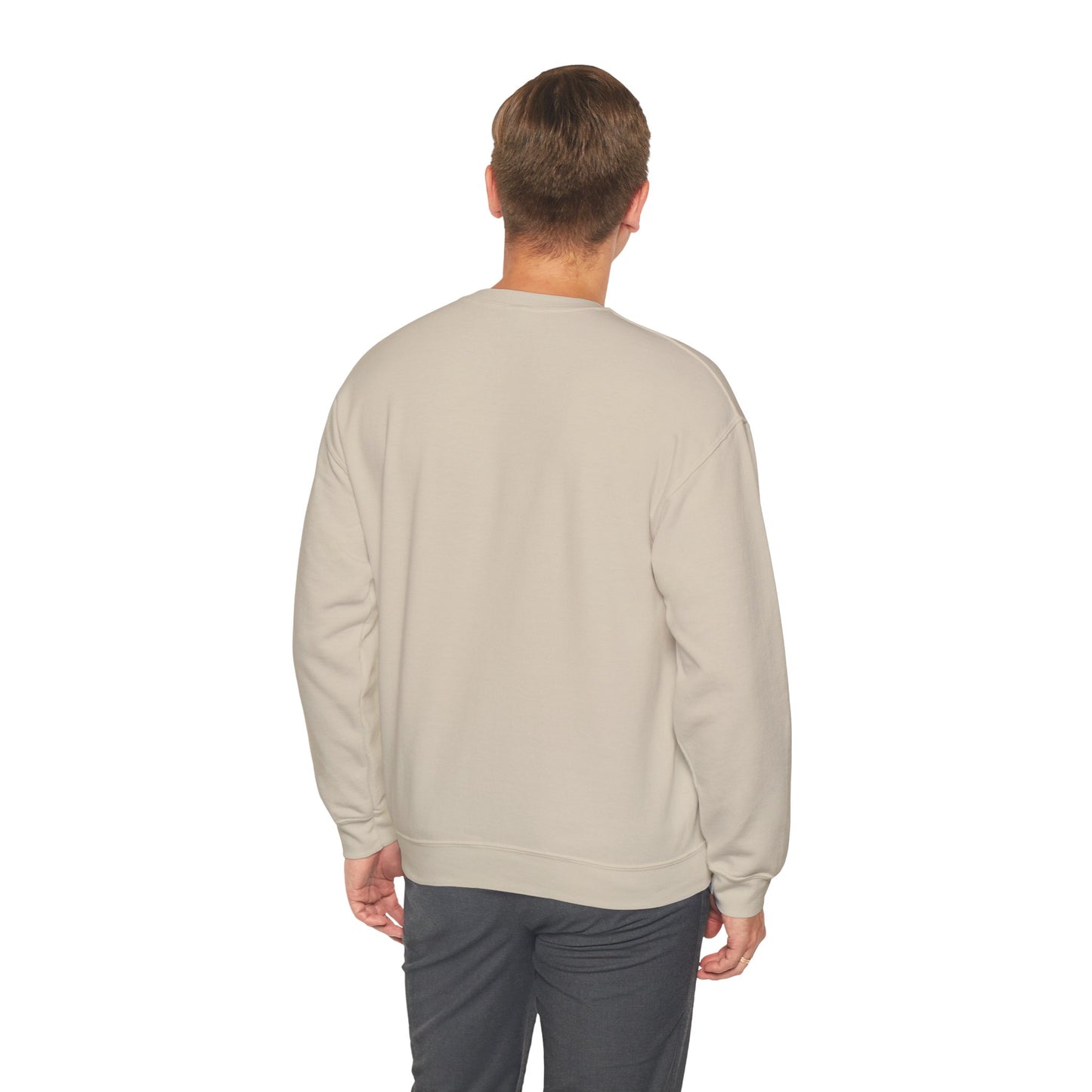 Men's Heavy Blend™ Crewneck Sweatshirt – Cozy, Durable, & Ethically Sourced Cotton Blend