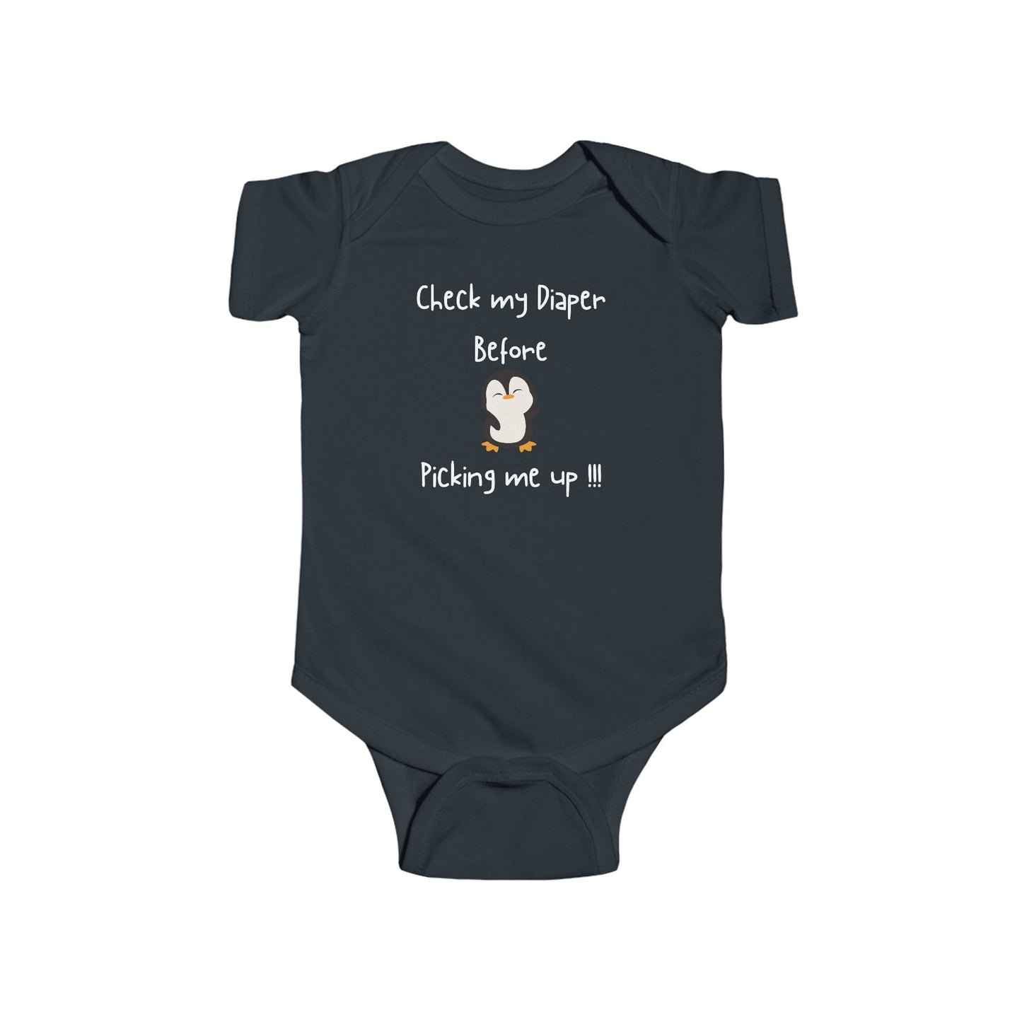 Infant Check my Diaper Bodysuit