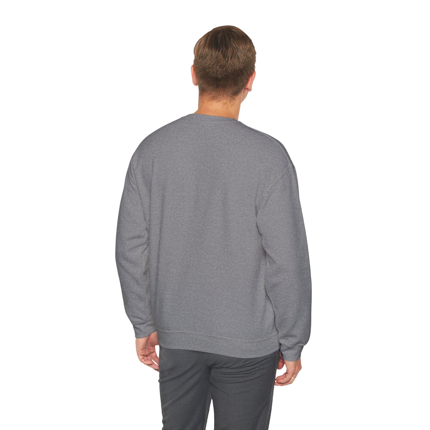 Men's Heavy Blend™ Crewneck Sweatshirt – Cozy, Durable, & Ethically Sourced Cotton Blend