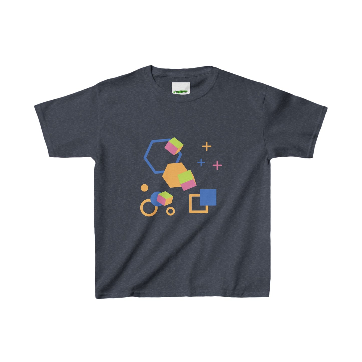 Durable and Comfortable Kids Heavy Cotton Tee – Perfect for Everyday Wear