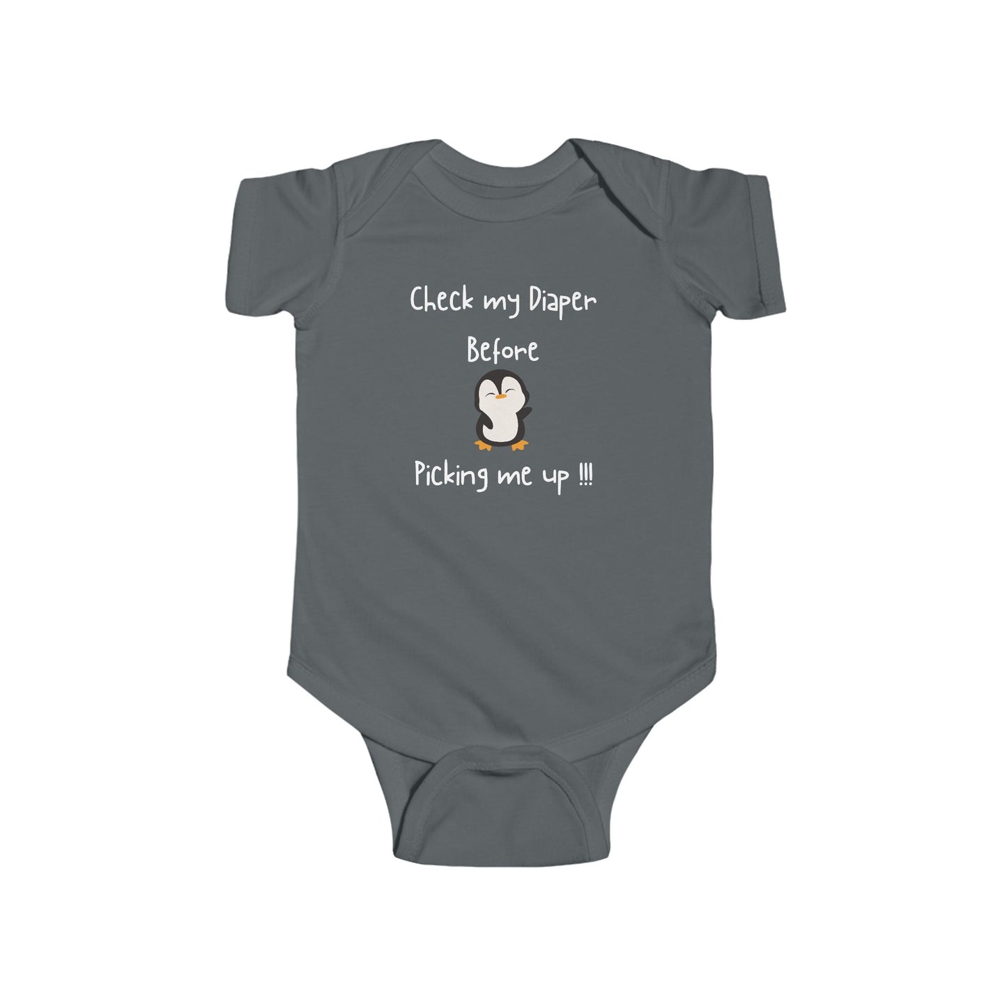 Infant Check my Diaper Bodysuit