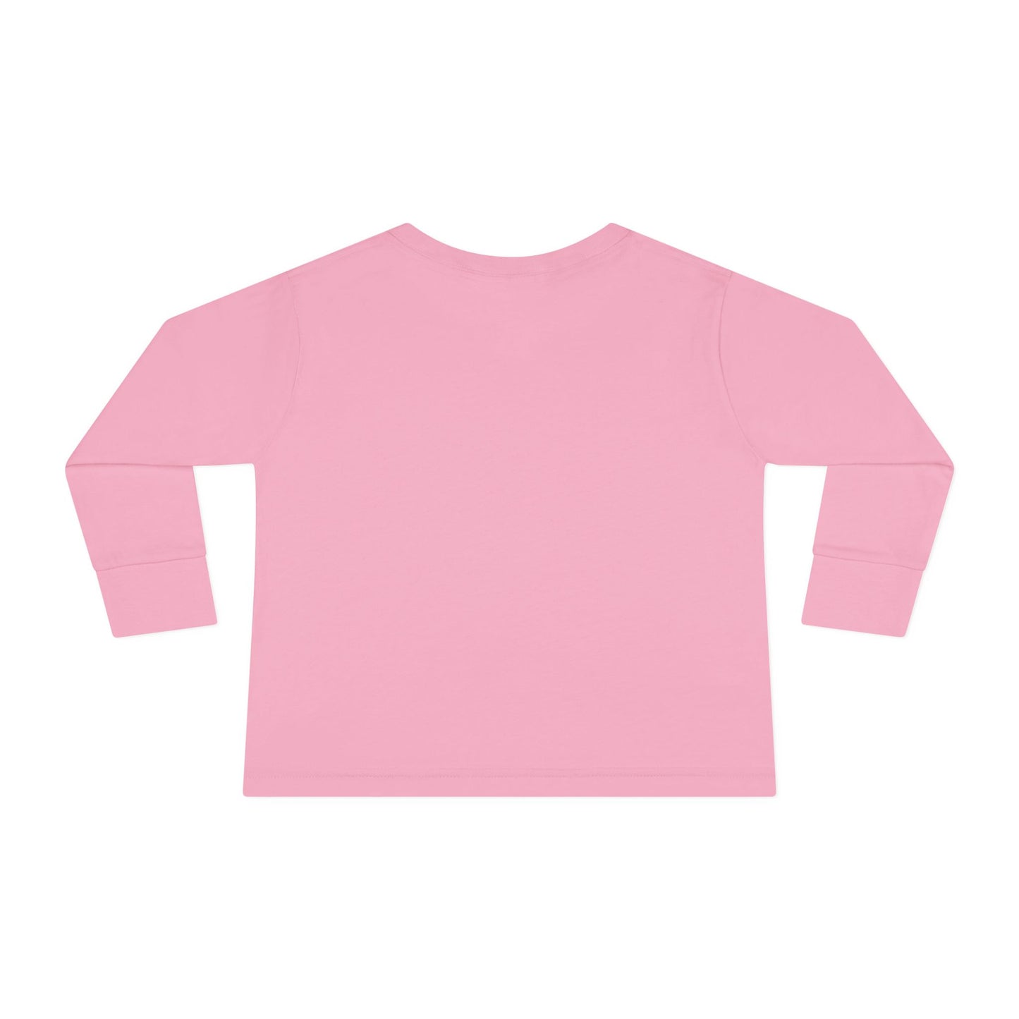 Toddler Long Sleeve Tee - 100% Combed Ringspun Cotton - Unisex Fit - EasyTear Label