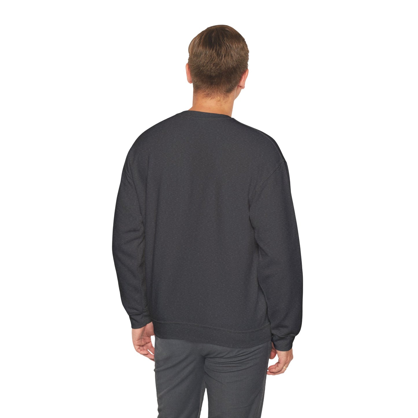 Men's Heavy Blend™ Crewneck Sweatshirt – Cozy, Durable, & Ethically Sourced Cotton Blend